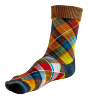 Célibataire argyle modèle chaussette, Couper en dehors - Stock .. png