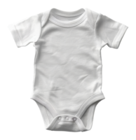 enkel vit bebis onesie för varje dag bekvämlighet, skära ut - stock .. png