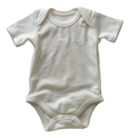 enkel vit bebis onesie för varje dag bekvämlighet, skära ut - stock .. png