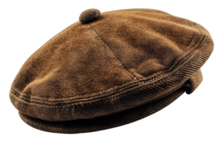 Classic tweed cap, cut out - stock .. png
