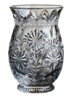 exquisit Blumen- graviert Silber Vase mit kompliziert Einzelheiten, Schnitt aus - - Lager .. png