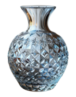 exquisit Blumen- graviert Silber Vase mit kompliziert Einzelheiten, Schnitt aus - - Lager .. png