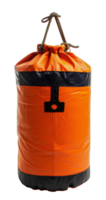 Orange perforation sac avec durable sangle pour aptitude entraînement, Couper en dehors - Stock .. png