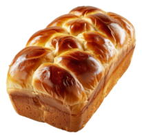 gouden bruin gevlochten brood brood, besnoeiing uit - voorraad .. png