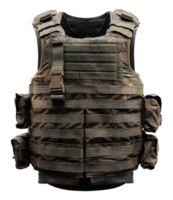 Black tactical bulletproof vest, cut out - stock .. png