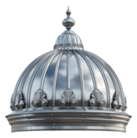 ornamentado arquitetônico cúpula com clássico detalhes, cortar Fora - estoque .. png