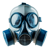 detaljerad professionell gas mask, skära ut - stock .. png