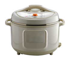 Beige multi-function electric rice cooker, cut out - stock .. png