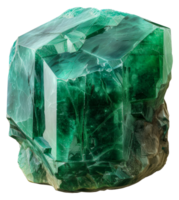 crudo verde fluorita mineral, cortar fuera - valores .. png