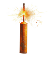 exploser rouge éclater avec dynamique des étincelles, Couper en dehors - Stock .. png