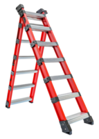 rood metaal ladder, besnoeiing uit - voorraad .. png