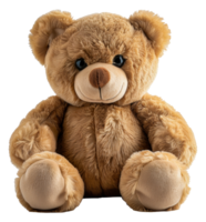 förtjusande brun teddy Björn plysch, skära ut - stock . png