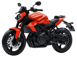 lisse rouge des sports moto, Couper en dehors - Stock . png