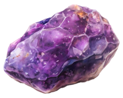 Charoite Gemstone Grain Illustration Isolated on Transparent Background png