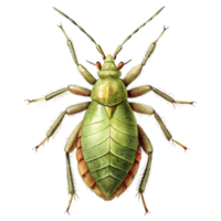 Aphid Vintage Illustration Isolated on Transparent Background png