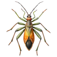 assassino insetto Vintage ▾ illustrazione isolato su trasparente sfondo png