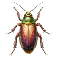 kakkerlak wijnoogst illustratie geïsoleerd Aan transparant achtergrond png