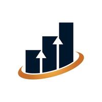 Stock Exchange Icon Logo Template, EPS 10. vector