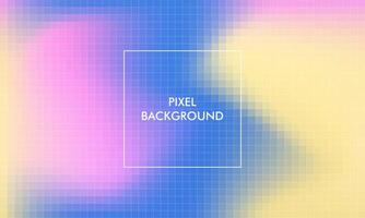 pixel gradient texture abstract background with colorful color, pastel vector