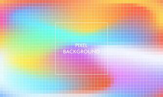 píxel degradado textura resumen antecedentes con vistoso color, pastel vector