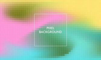 pixel gradient texture abstract background with colorful color, pastel vector