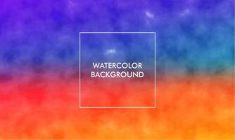 Watercolor Gradient mesh abstract blur texture background with pastel colorful color vector