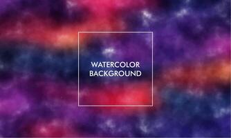 Watercolor Gradient mesh abstract blur texture background with pastel colorful color vector