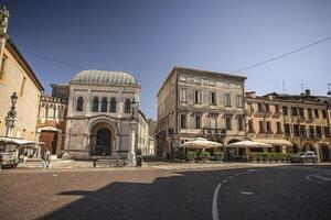 PADOVA ITALY 17 JULY 2020 Ancient building in Padua city center photo