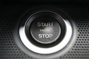 Start engine button 2 photo