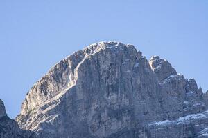 Mountain detail on Dolomites 5 photo