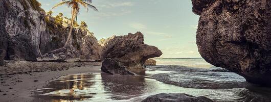 Tulum beach banner photo