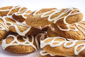 Cookies on white background 9 photo