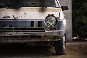 antiguo abandonado coche 5 5 foto