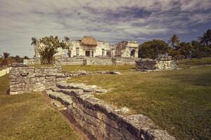 ruinas mayas en tulum 2 foto