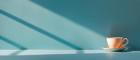 Coffee Cup on Shelf photo