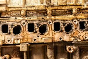 Dirty Intake Manifolds from EGR Effect photo