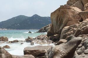 Sardinian rocky beach 2 photo