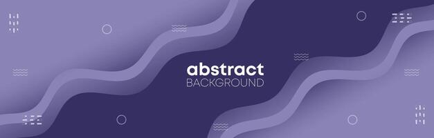 Abstract website banner background for digital marketing and branding. Social media horizontal business promotion banner with geometric shape backdrop for internet ads, web, header, and landing page vector