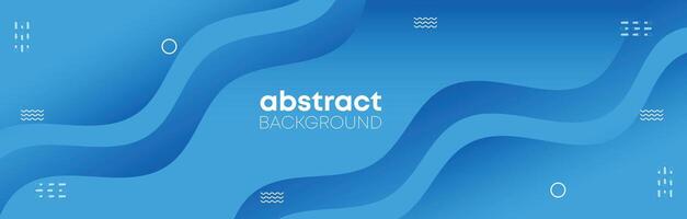 Abstract website banner background for digital marketing and branding. Social media horizontal business promotion banner with geometric shape backdrop for internet ads, web, header, and landing page vector