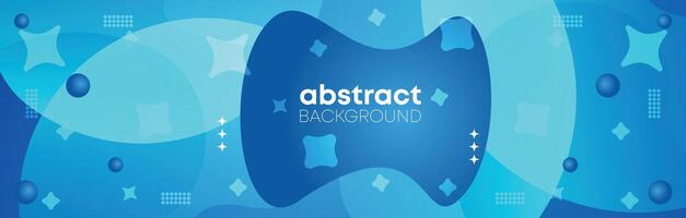 Abstract website banner background for digital marketing and branding. Social media horizontal business promotion banner with geometric shape backdrop for internet ads, web, header, and landing page vector