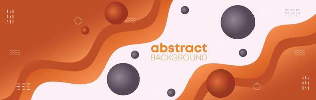 Abstract website banner background for digital marketing and branding. Social media horizontal business promotion banner with geometric shape backdrop for internet ads, web, header, and landing page vector