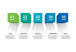 3D infographic pyramid, or comparison chart with 5 colorful levitating layers. The concept of levels or stages of a business project. Realistic infographic design template. vector