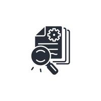 search icon. .Editable stroke.linear style sign for use web design,logo.Symbol illustration. vector