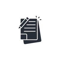 content icon. .Editable stroke.linear style sign for use web design,logo.Symbol illustration. vector