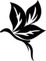 a drawing of butterflies with a butterfly on it vector