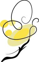 linear flat butterfly outline collection vector