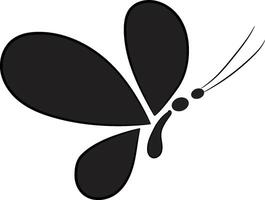 a drawing of a butterfly with the words butterfly on it vector