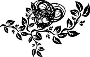 a drawing of a flower that has the words dandelion on it vector