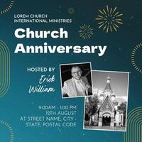 Church Event Festivity template