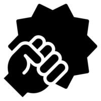 action movie glyph icon vector